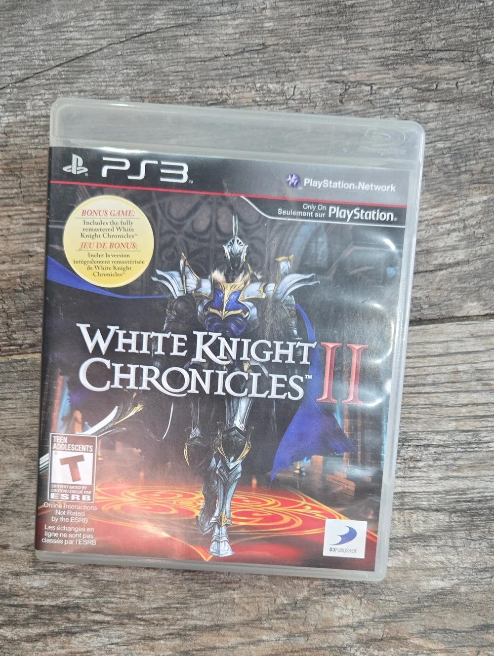 White Knight Chronicles II (Sony PlayStation 3, 2011) PS3 Game CIB